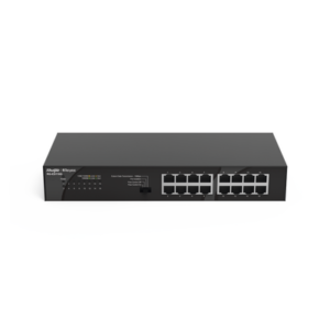 RUIJIE RG-ES116G-L Switch no administrable, Sin PoE de 16 puertos 10/100/1000Mbps.