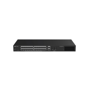 RUIJIE RG-ES228GS-LP Switch PoE inteligente gestionado desde la nube, con 28 puertos Gigabit