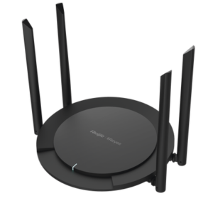 RUIJIE RG-EW300PRO Router Inalámbrico 2.4 GHz, 300 Mbps, 4 Antenas Externas Omnidireccionales 5 dBi, 1 Puerto WAN y 3 Puertos LAN 10/100