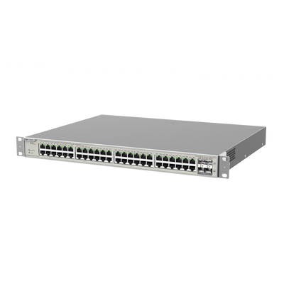 RUIJIE RG-NBS5200-48GT4XS-UP Switch PoE de Capa 3 de 48 Puertos Gigabit, 4 SFP+ Uplink