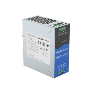 RUIJIE RG-NIS-PA240-54 Fuente de Alimentación AC/DC 240W DIN-RAIL para Switch Industrial