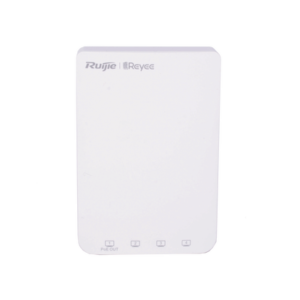 RUIJIE RG-RAP1200(P) Punto de acceso Wi-Fi 5 de pared para interior 360°, doble banda 802.11ac wave2, 1267Mbps, 5 puertos GE, hasta 110 usuarios, soporta PoE passthrough