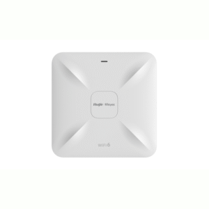RUIJIE RG-RAP2260(E) Punto de acceso Wi-Fi 6 de techo para interior 360°, doble banda MU-MIMO 4x4, 3202 Mbps, hasta 512 usuarios, puertos 1 x 2.5GE, 1 x GE, portal cautivo standalone, incluye Reyee Mesh
