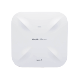 RUIJIE RG-RAP6260(G) Punto de acceso Wi-Fi 6 para exterior 360°, IP 68, doble banda 1775 Mbps, puerto SFP ideal para fibra óptica, protección hasta 6 kV y protección contra erosión eólica, compatible con Reyee Mesh