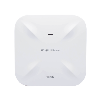 RUIJIE RG-RAP6260(G) Punto de acceso Wi-Fi 6 para exterior 360°, IP 68, doble banda 1775 Mbps, puerto SFP ideal para fibra óptica, protección hasta 6 kV y protección contra erosión eólica, compatible con Reyee Mesh