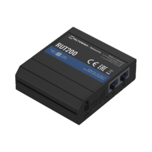 TELTONIKA RUT200 Router LTE, Slot para SIM, 2 puertos Ethernet 10/100 Mbps, Wi-Fi 2.4 GHz, Interfaz Amigable, Bandas B1, B2, B3, B4, B5, B7, B8, B28