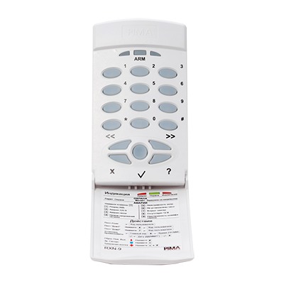 PIMA RXN-9 Teclado de Leds para Hunter-8 y Serie Hunter-Pro