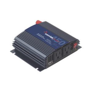 SAMLEX SAM-450-12 Inversor de Corriente (CD-CA). Potencia Nominal 450 W, Ent:12Vcd, Sal: 115Vca 60 Hz