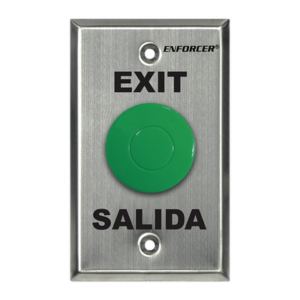 ENFORCER SECOLARM SD-7201GCPE1Q Botón de Salida Tipo Hongo / Resistente al Clima / Salida COM/NC/NO / Uso en Exterior