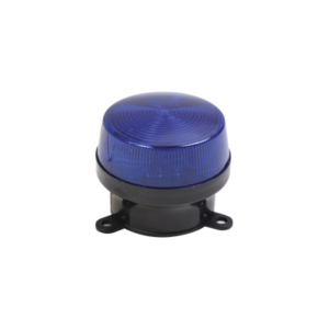 SFIRE SF-STRB Mini estrobo color azul con montaje de pestaña.