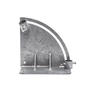 SYSCOM TOWERS SLM-BA-3G Base para Mástil con Ajuste de Ángulo. Diámetros de Mastil: 1" a 1-3/4"