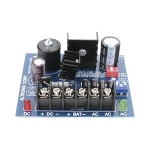 ALTRONIX SMP-3 Fuente Tipo tarjeta de 1 salida seleccionable en 6,12 Y 24Vcd @ 2.5 A con capacidad de respaldo, requiere transformador de entrada