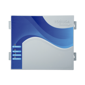 YONUSA SYSNGV2 Energizador con tecnología SMT de 12,000Volts-1Joule/ 2500Mts Lineales de Protección / Cercos electricos