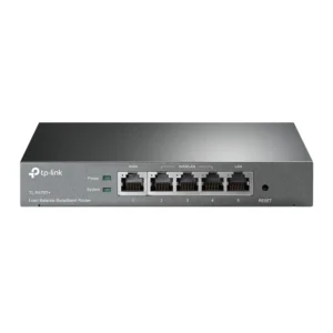 TP-LINK TL-R470T ROUTER BALANCEADOR D/CARGA MULTI-WAN FAST ETHERNET 1 PTO LAN 1 PTO WAN 3 PTOS AUTO CONFIG LAN/WAN 10000 SC