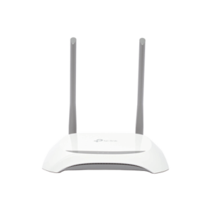 TP-LINK TL-WR840N Router Inalámbrico WISP, 2.4 GHz, 300 Mbps, 2 antenas externas omnidireccional 5 dBi, 4 Puertos LAN 10/100 Mbps, 1 Puerto WAN 10/100 Mbps, control de ancho de banda
