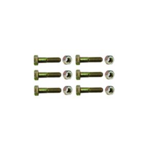 SYSCOM TOWERS TORN-TZ30 Paquete de 6 tornillos grado 5 y tuercas tropicalizadas 1/4 x 1-1/4". Para STZ30/SCZ30/SCZ30P.
