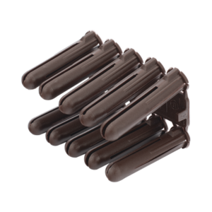 THORSMAN TP-2B Taquete cafe 5/16" para tornillo 10mm x 1 3/4" (100pzs) (1104-04100)