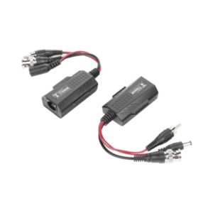 EPCOM TITANIUM TT-101-PVA-TURBO Kit de transceptores activos, envía alimentación 12V/24VCD/AC, video y audio a una distancia de hasta 150 m en 4K para aplicaciones de video por UTP Cat 5e / 6 en alta definición.