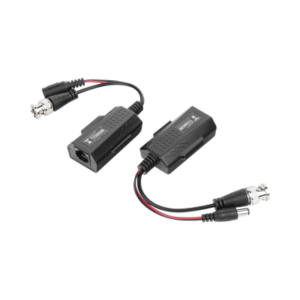 EPCOM TITANIUM TT-101-PV-TURBO Kit de transceptores activos con conector para alimentación (12V/24VCD/AC) TurboHD para aplicaciones de video por UTP Cat5e/6 en HD. Distancia de hasta 150 m en 4K