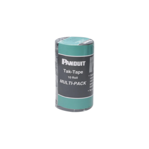 PANDUIT TTR-35RX0 Kit de 10 Rollos de Cinta de Contacto, de 10.66 m de largo y 19.1 mm de ancho c/u, Color Negro
