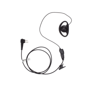 TXPRO TX-160N-M01 Micrófono de solapa con gancho auricular en forma de D para radios HYT BD-506 y Motorola R2/EP450/ RVA50/ DTR620/ DTR720/ DEP450/ EP350/ VX80/ MAG ONE