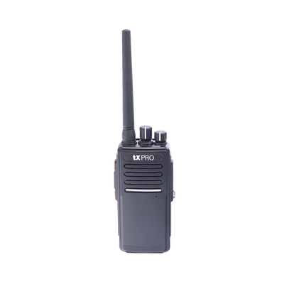 TXPRO TX-680-AV Radio Portátil VHF 136-174 MHz, Digital DMR-Analógico, 5 W, Incluye antena, batería, cargador y clip