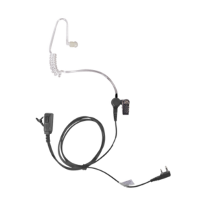 TXPRO TX-EHKAV2 Micrófono - audífono de solapa con tubo acústico transparente para KENWOOD TK3230/3000/3402/3312/3360/3170,NX240/340/220/320/420 con tubo acústico de PU (grado médico)