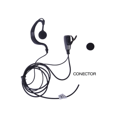 TXPRO TXEH-POC-G Micrófono - audífono de solapa ajustable al oído para NXPOC-130