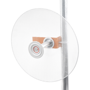 TXPRO TXPD34RJMIMO Antena direccional de alta resistencia la viento, Ganancia de 34 dBi, frecuencia (4.9 - 6.5 GHz), Conectores SMA, Polarización doble, incluye montaje para torre o mástil