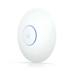 UBIQUITI U7-LR Punto de Acceso Wi-Fi 7 / 4.3 Gbps / MU-MIMO 3x3 (5GHz) y 2x2 (2.4GHz) / Montaje en Techo y Pared/ hasta 300 dispositivos / Uplink 2.5 GbE / PoE af