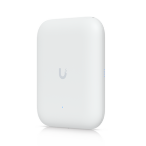 UBIQUITI U7-OUTDOOR Access Point UniFi WiFi U7 Outdoor WiFi 7 802.11be doble banda, MU-MIMO 2x2 en cada banda, Puerto 2.5G, antena sectorial integrada 90° en 2.4 y 45° en 5 GHz, conectores para antenas omnidireccionales (incluidas), No incluye inyector POE