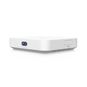 UBIQUITI UCG-MAX UniFi Cloud Gateway, Router multiWAN para balanceo/failover / Integra UniFi Network para administrar hasta 30 dispositivos UniFi, (1) puerto WAN 1/2.5 GbE y (4) puertos LAN GbE