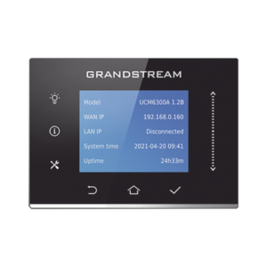 GRANDSTREAM UCM6300A Conmutador IP-PBX 250 usuarios, hasta 50 llamadas simultaneas, solución para PyMEs