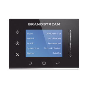 GRANDSTREAM UCM6304A Conmutador IP-PBX para hasta 1000 usuarios y 150 llamadas simultaneas, 4FXO, 4FXS, solución para PyMEs