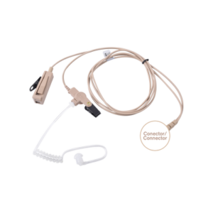 OTTO V1-10266 Kit de Micrófono-Audífono profesional de 2 cables para KENWOOD NX-340/320/420, TK-3230/3000/3402/3312/3360/3170