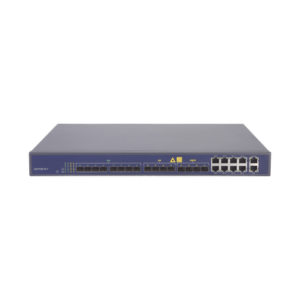 V-SOL V1600-D8 OLT de 8 puertos EPON con 16 puertos Uplink (8 puertos Gigabit Ethernet + 4 puertos SFP + 4 puertos SFP+), hasta 512 ONUs