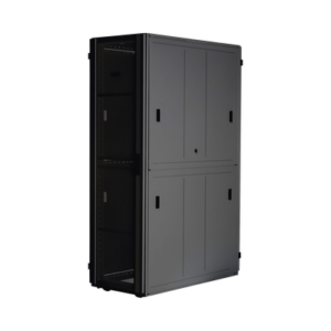 PANDUIT XGL84222B Gabinete FlexFusion™ XGL (Light) para Centros de Datos, 42 UR, 800 mm de Ancho, 1200 mm de Profundidad, Fabricado en Acero, Color Negro