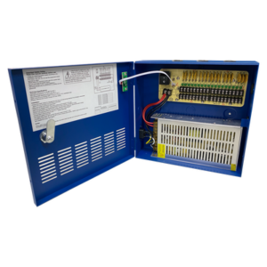 EPCOM POWERLINE XP18DC20HD Fuente de poder profesional HEAVY DUTY de 11 - 15 Vcd @ 20 Amper, para 18 cámaras / voltaje de entrada de: 110-220 Vca