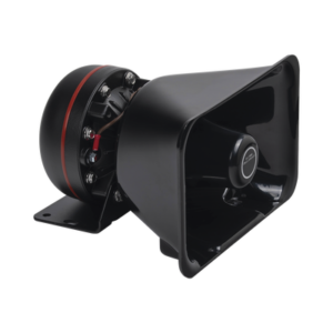 EPCOM INDUSTRIAL SIGNALING XYD100 Bocina de uso Rudo, de 100 W, Alto Rendimiento y Base en Aluminio, 8 Ohms de Impedancia