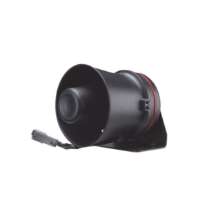 EPCOM INDUSTRIAL SIGNALING XYD100H Bocina de uso Rudo para Motocicleta de 100 W, Alto Rendimiento y Base en Aluminio, 8 Ohm de Impedancia