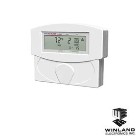 WINLAND ELECTRONICS EA20024 Detector de temperatura y humedad, capacidad 2 zonas, incluye una zona con sensor de temperatura y 1 zona libre