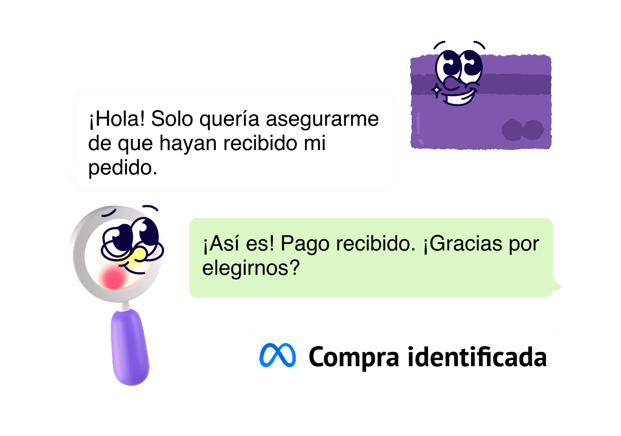 Identificación de compras vía Meta API