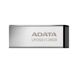 Memoria USB ADATA UR350 unidad flash USB 128 GB USB tipo A 3.2 Gen 1 (3.1 Gen 1) Negro, Plata