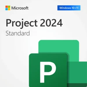 Microsoft Project Estándar 2024 — Licencia Perpetua (Windows 10/11)