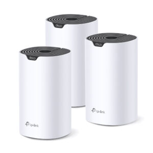 Wi-Fi Mesh TP Link TP-Link Deco S7 (3-pack) Doble banda (2,4 GHz / 5 GHz) Wi-Fi 5 (802.11ac) Blanco, Negro Interno