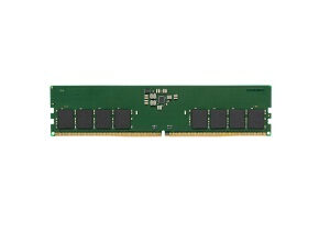 Green ram module with multiple black memory chips and a gold edge connector on a green pcb