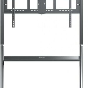 JFM Technology Mobile TV cart with adjustable horizontal mounting frame and casters wheeled stand