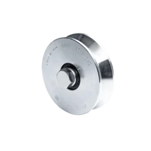 Rueda galvanizada Comunello 11501020-001 300V-80 para control de acceso