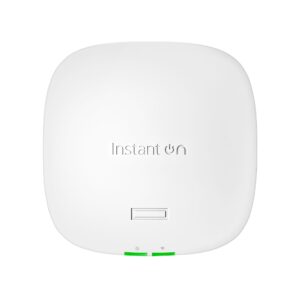 Hewlett Packard Enterprise HPE Networking Instant On Access Point Dual Radio Tri Band 2×2 Wi-Fi 6E (RW) AP32