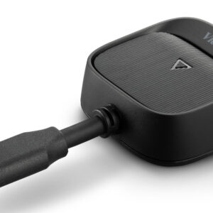 JFM Technology ViewSonic USB C dongle style video adapter with a short cable and metal connector